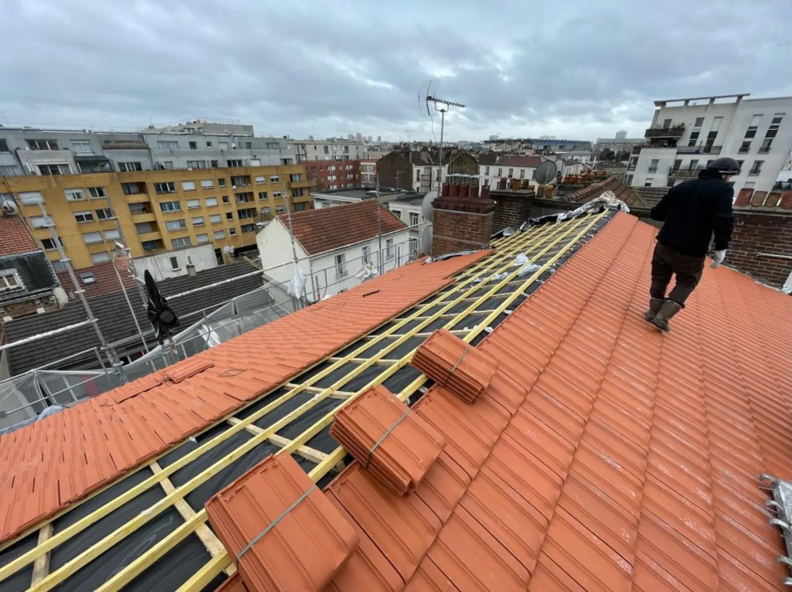 Service : Couverture et réfection de toiture